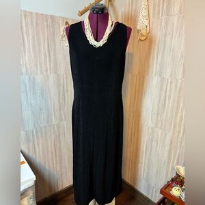 Coldwater Creek Black Maxi Dress